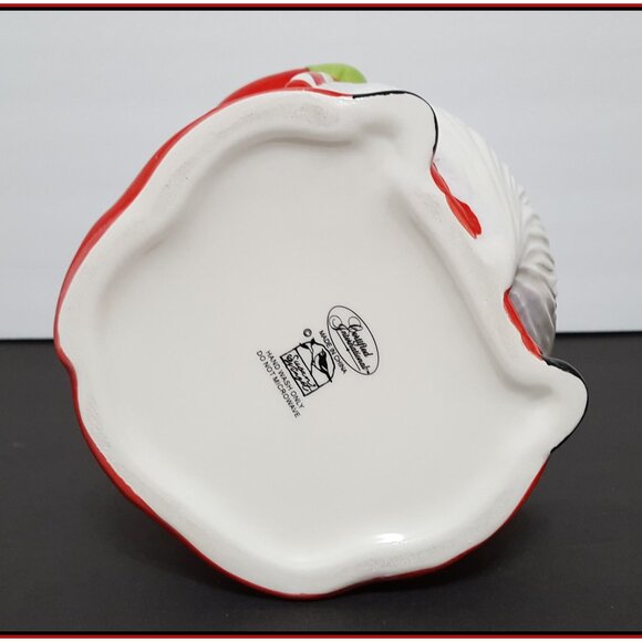 NEW RARE Certified International Figural Holiday Magic Gnome Cookie Jar 64 OZ - Picture 7 of 7